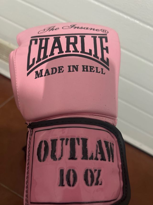 Guantes Charlie 10OZ Rosa