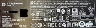 HP Z2 Mini G9 Workstation
