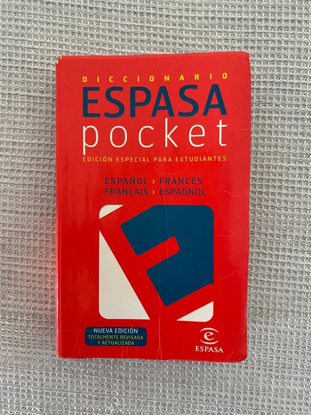 Diccionarios español, inglés y francés colegio