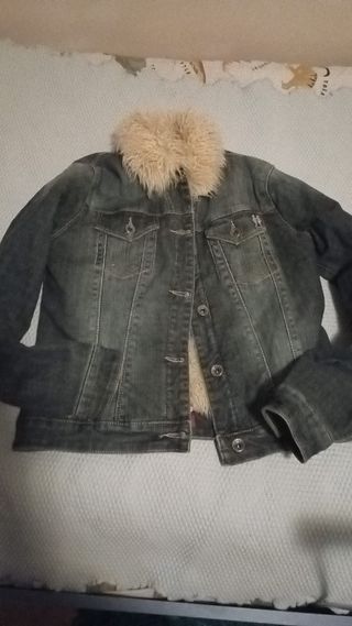 Cazadora Vaquera Juan Blanco Mujer Talla S