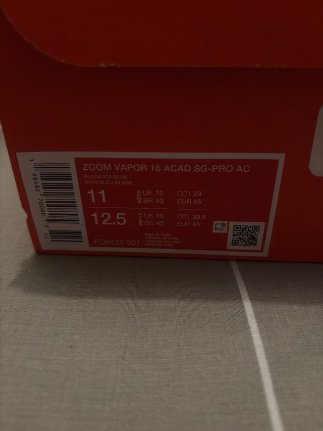 Botas de fútbol Nike Mercurial Talla 45