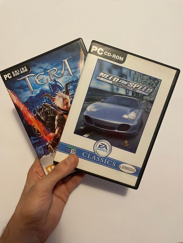 Lote Juegos PC: Need For Speed Porsche + TERA
