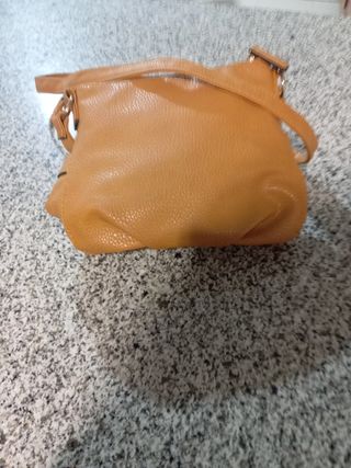 Bolso juvenil marrón/naranja
