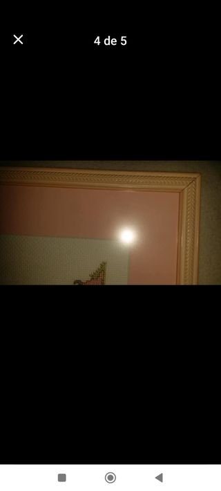 Cuadro punto de cruz DIANA