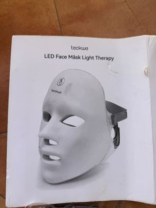 Mascarilla LED Teckwe Facial Terapia Luz