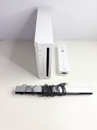 Nintendo Wii Bianca Console + Controller