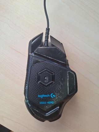 Mouse da gioco Logitech G502 Hero nero