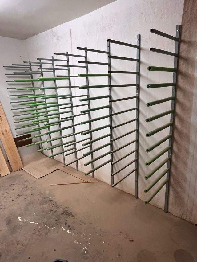 Estantería para cabina de barnizados