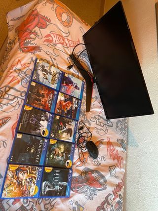 Pack Gaming barato: Monitor, Ratón y 10 Juegos ps4