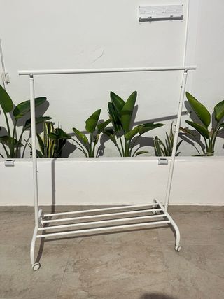 Burro perchero Ikea blanco