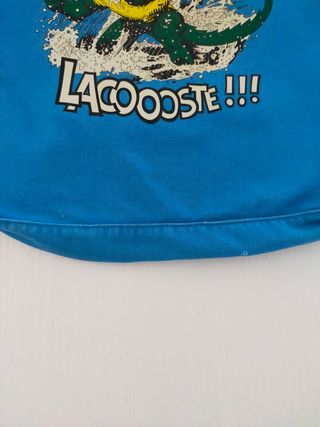 Borsa Lacoste Blu con Coccodrillo