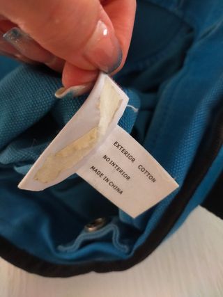 Borsa Lacoste Blu con Coccodrillo