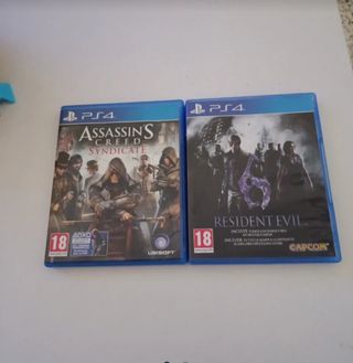 PS4: Resident Evil y Assassin's Creed
