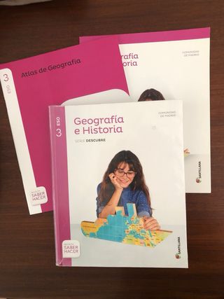 GEOGRAFIA E HISTORIA 3 ESO SERIE DESCUBRE