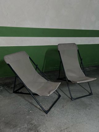 Amache regolabili beige e nere