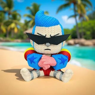 Figura estilo punto One Piece