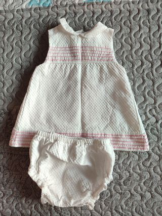 Vestido recién nacido Tizzas
