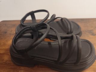 Sandalias de verano negras