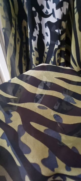 Vestito stampato midi