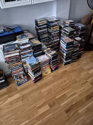 Lote 2500 dvds, Películas, Series y Documentales