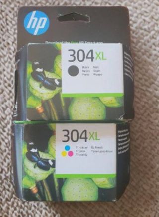 Pack 2 Cartuchos HP 304XL Negro y Color