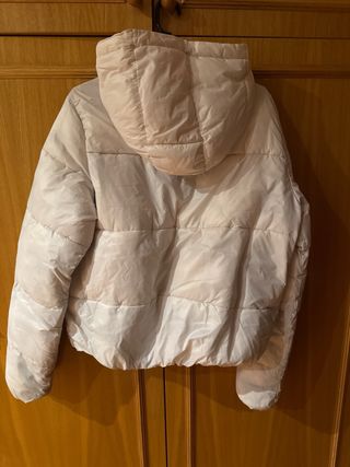 Plumas corto blanco