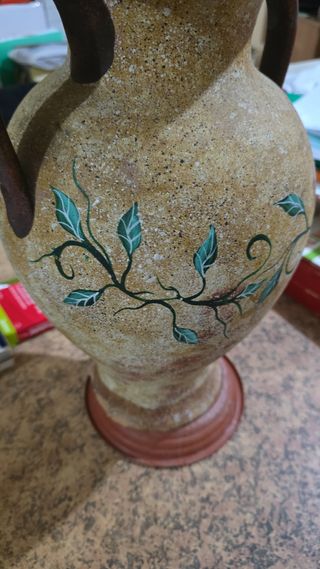 Vaso decorativo con fiori