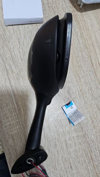 Retrovisor Izquierdo Moto con Intermitente LED