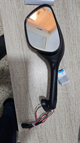Retrovisor Izquierdo Moto con Intermitente LED