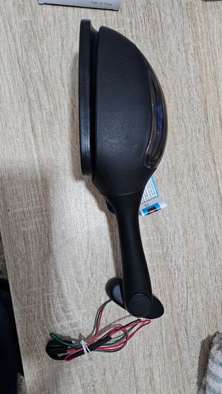 Retrovisor Izquierdo Moto con Intermitente LED