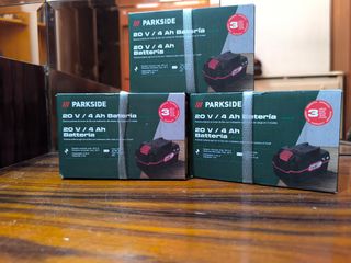 BATERIA PARKSIDE 20V 4AH 3UNIDADES