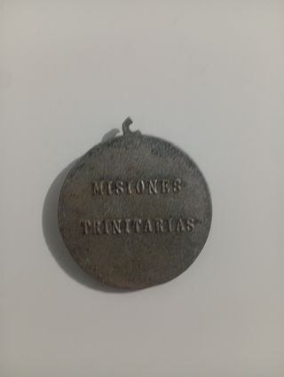 Medalla religiosa antigua