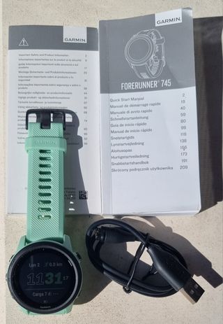 Reloj Garmin Forerunner 745 Verde Menta