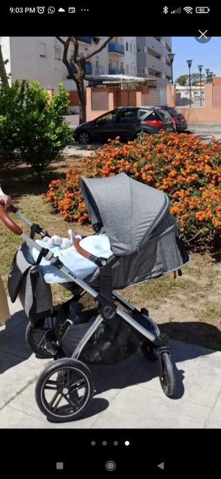 Carrito Bebé Jane Kawai gris