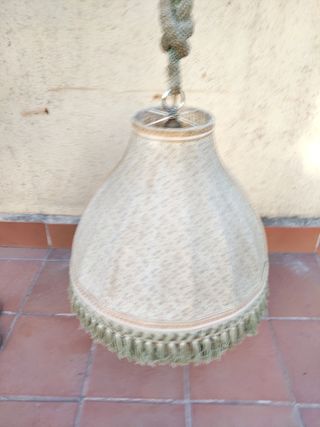 Lámpara gran Tulipa Victoriana vintage años 20/30