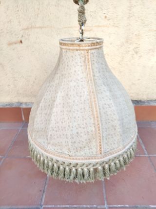 Lámpara gran Tulipa Victoriana vintage años 20/30