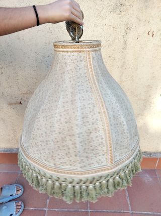 Lámpara gran Tulipa Victoriana vintage años 20/30