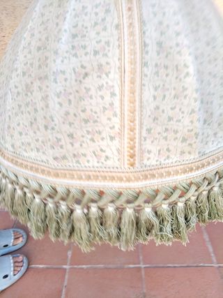 Lámpara gran Tulipa Victoriana vintage años 20/30