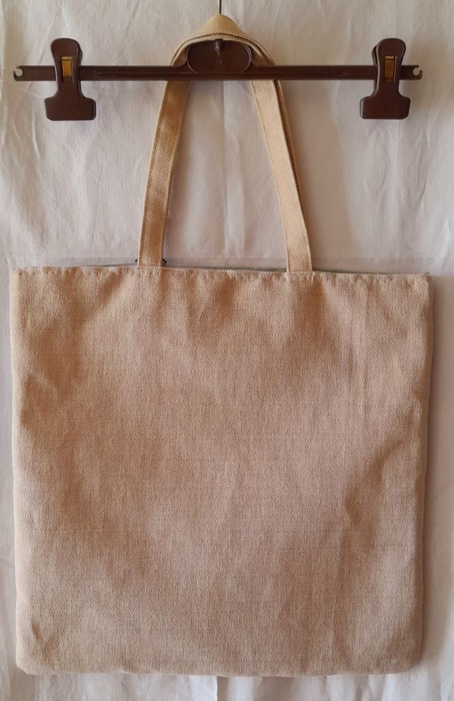 Borsa Tote Tessuto Multicolore Albero Fiorito