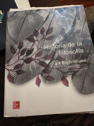 Historia de la Filosofia 2 Bachillerato. L...