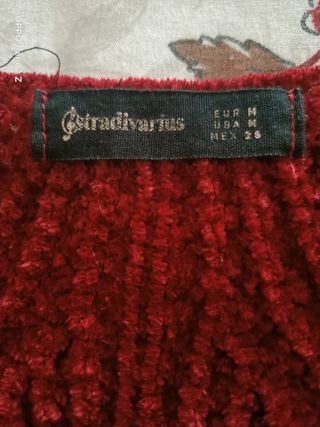 Jersey de lana rojo
