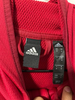 Sudadera Adidas Roja