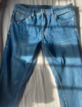 Vaqueros Leftman azules