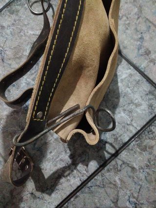 Bolso de encofrador de cuero