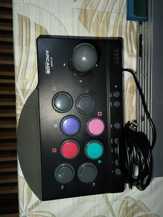 Consola PS2 + Mando Arcade+ Juego GT3.