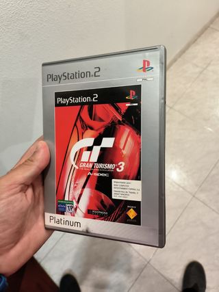 Consola PS2 + Mando Arcade+ Juego GT3.