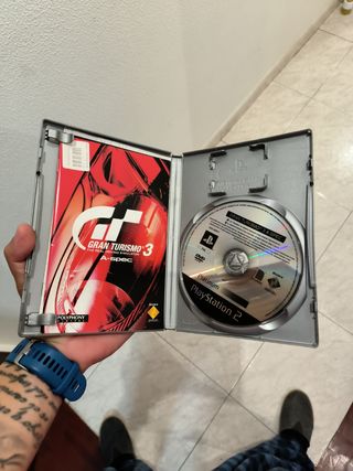 Consola PS2 + Mando Arcade+ Juego GT3.