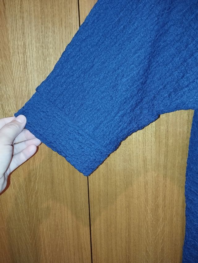 Rebeca chaqueta azul