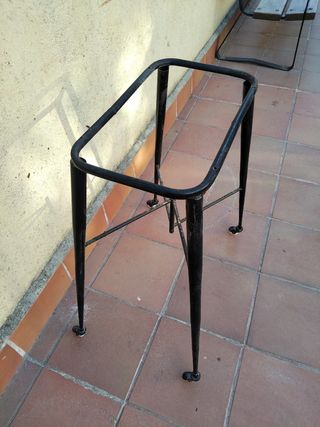 Estructura patas mesa escritorio industrial retro