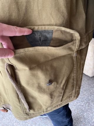 Giaccone uomo senape